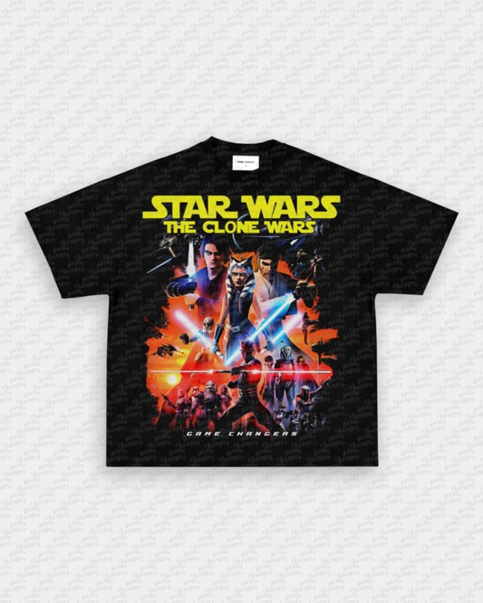 CLONE WARS V2 TEE - VIP - GAME CHANGERS - GAME CHANGERS GRAPHIC TEE