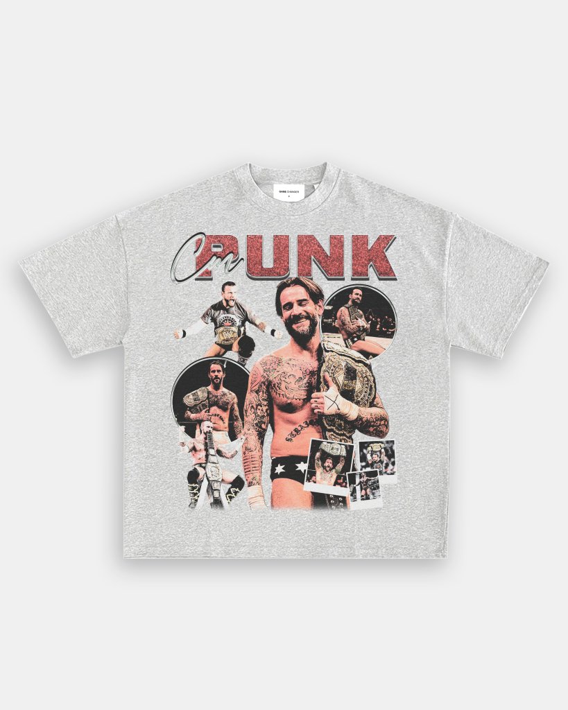 CM PUNK TEE - VIP - GAME CHANGERS TEE