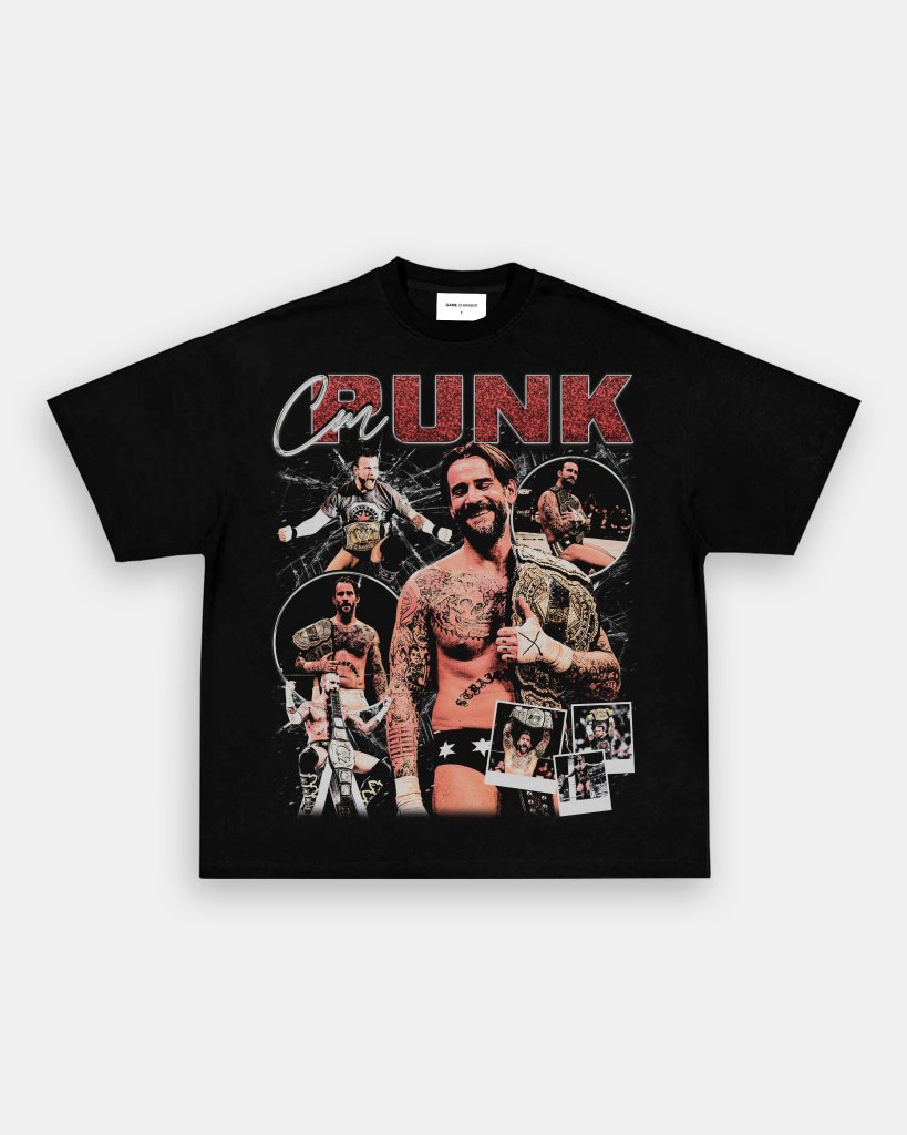 CM PUNK TEE - VIP - GAME CHANGERS TEE