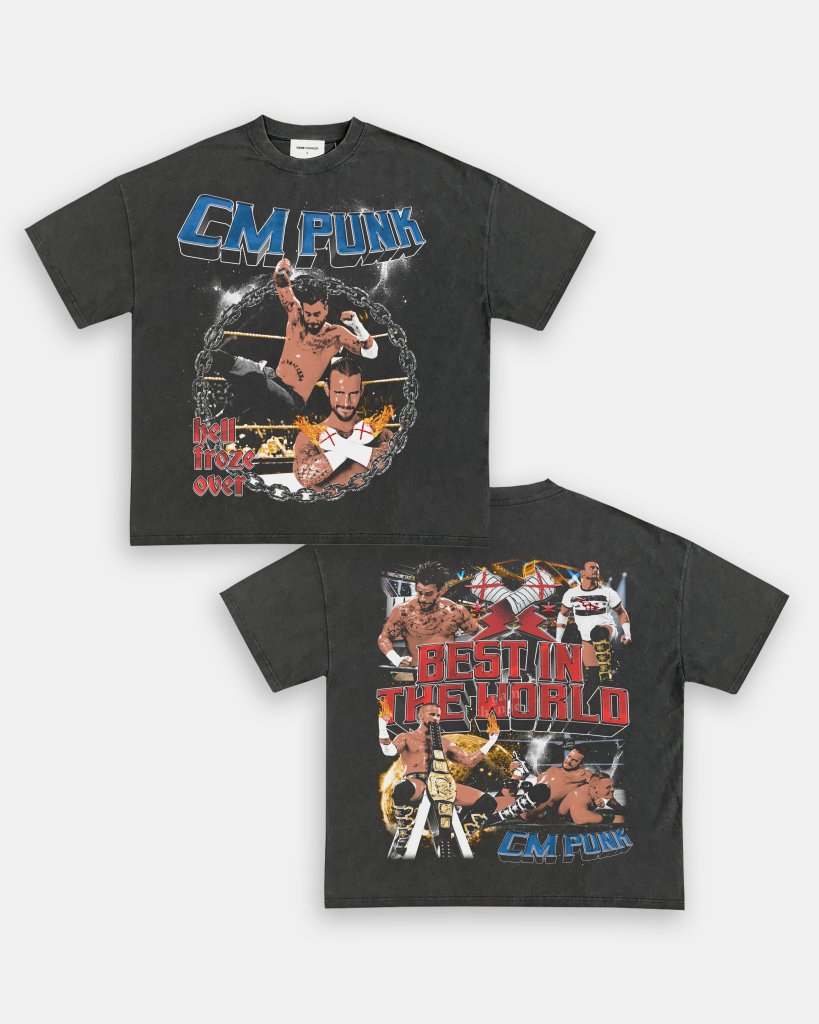 CM PUNK V2 TEE - [DS] - VIP - GAME CHANGERS TEE