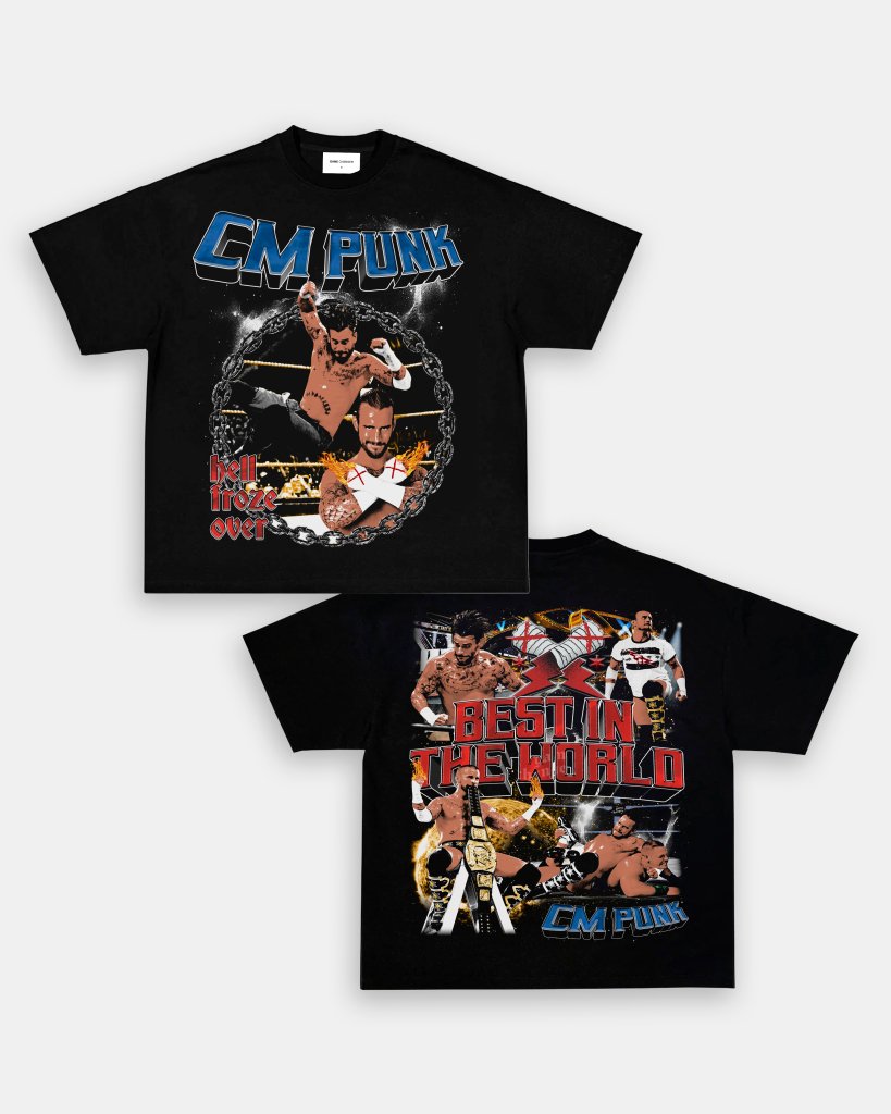 CM PUNK V2 TEE - [DS] - VIP - GAME CHANGERS TEE