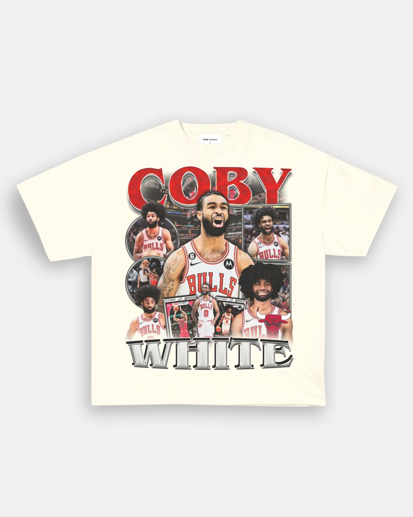 COBY WHITE TEE - VIP - GAME CHANGERS TEE