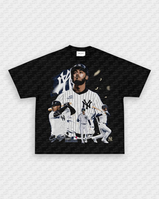 CODY BELLINGER - YANKEES TEE - VIP - GAME CHANGERS - GAME CHANGERS GRAPHIC TEE