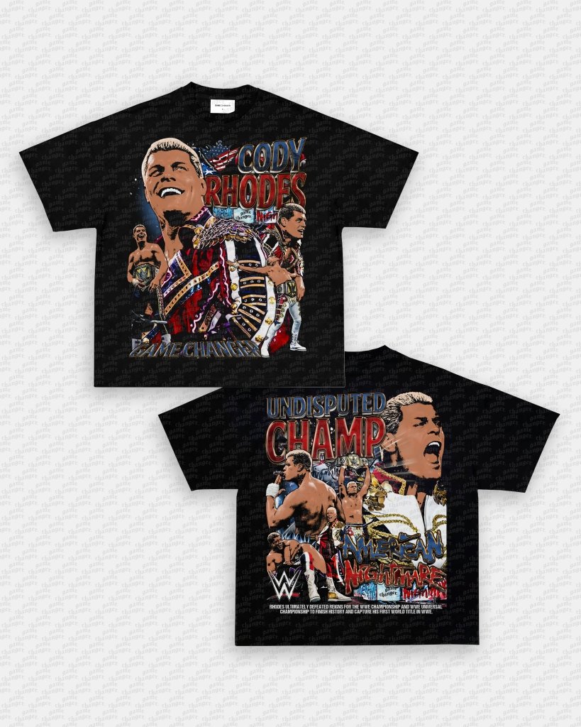 CODY RHODES V3 TEE - [DS] - VIP - GAME CHANGERS TEE