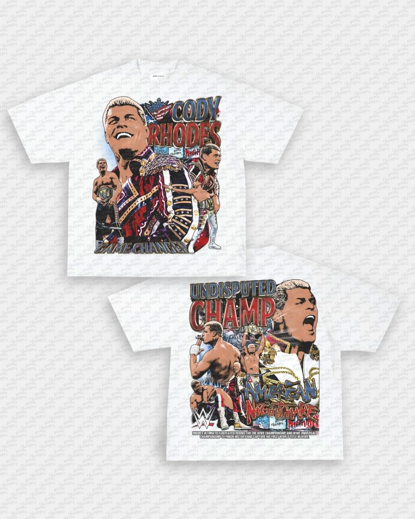 CODY RHODES V3 TEE - [DS] - VIP - GAME CHANGERS TEE