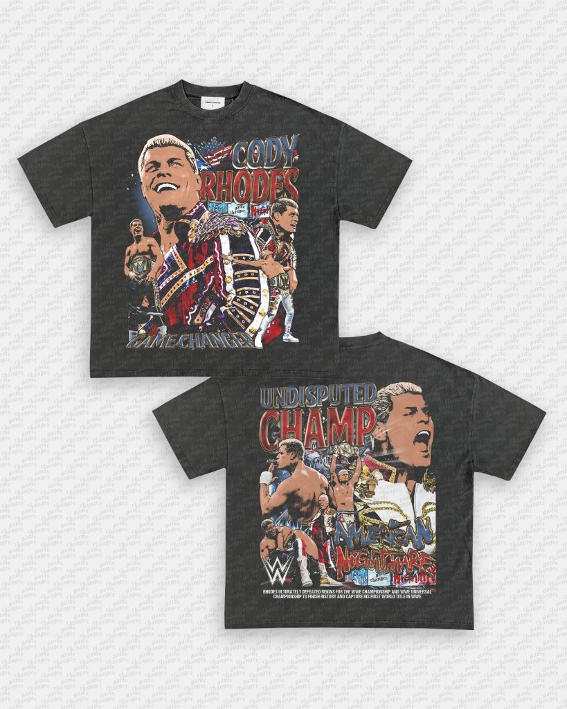 CODY RHODES V3 TEE - [DS] - VIP - GAME CHANGERS TEE