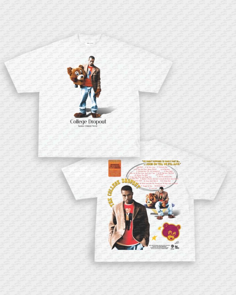 COLLEGE DROPOUT V3 TEE - [DS] - VIP - GAME CHANGERS - GAME CHANGERS GRAPHIC TEE