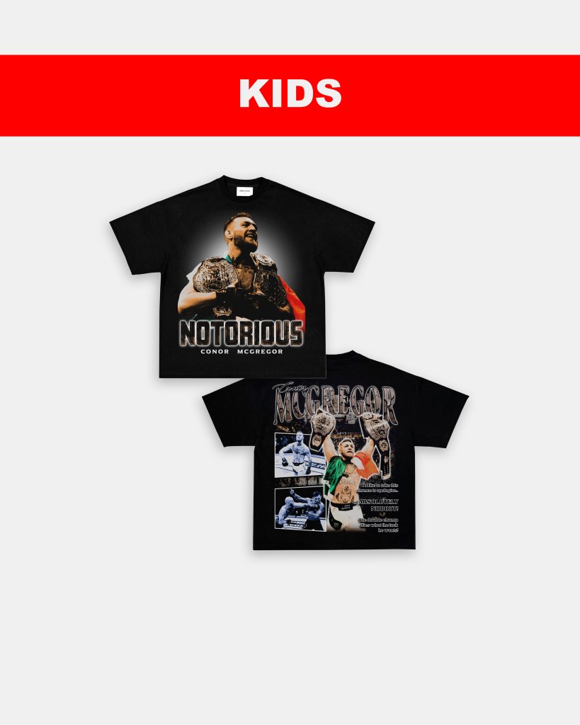 CONOR MCGREGOR - KIDS TEE - [DS] - VIP - GAME CHANGERS TEE