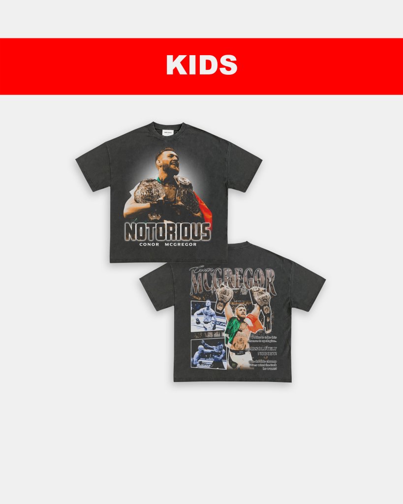 CONOR MCGREGOR - KIDS TEE - [DS] - VIP - GAME CHANGERS TEE