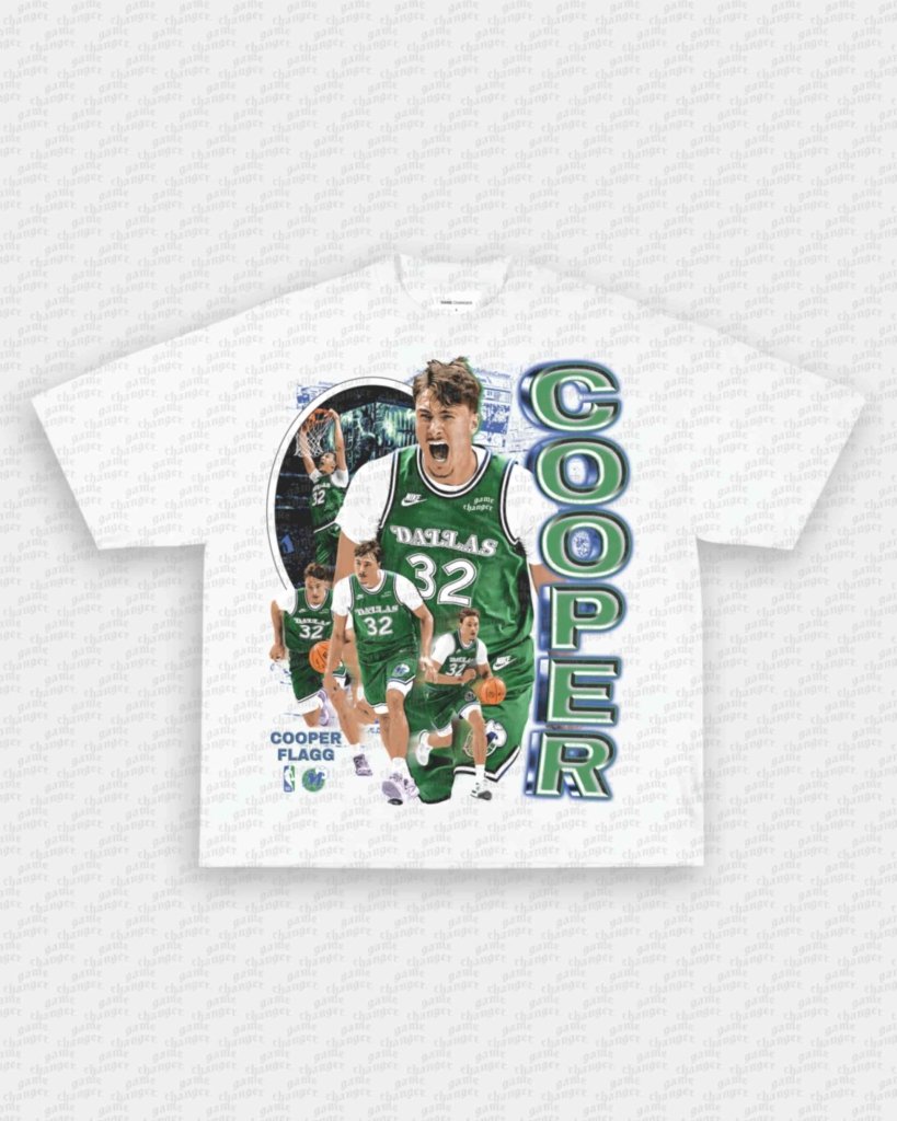 COOPER FLAGG V2 TEE - VIP - GAME CHANGERS - GAME CHANGERS GRAPHIC TEE