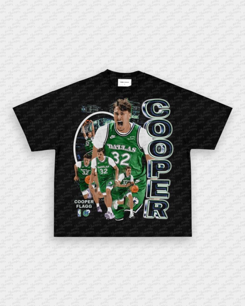 COOPER FLAGG V2 TEE - VIP - GAME CHANGERS - GAME CHANGERS GRAPHIC TEE