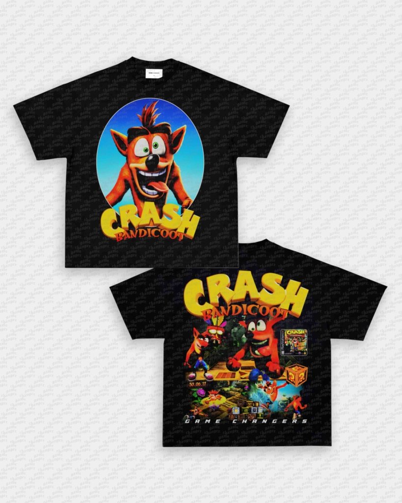 CRASH BANDICOOT TEE - [DS] - VIP - GAME CHANGERS - GAME CHANGERS GRAPHIC TEE