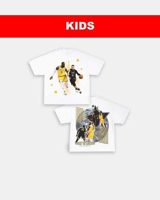 CURRY VS LEBRON - KIDS TEE - [DS] - VIP - GAME CHANGERS TEE