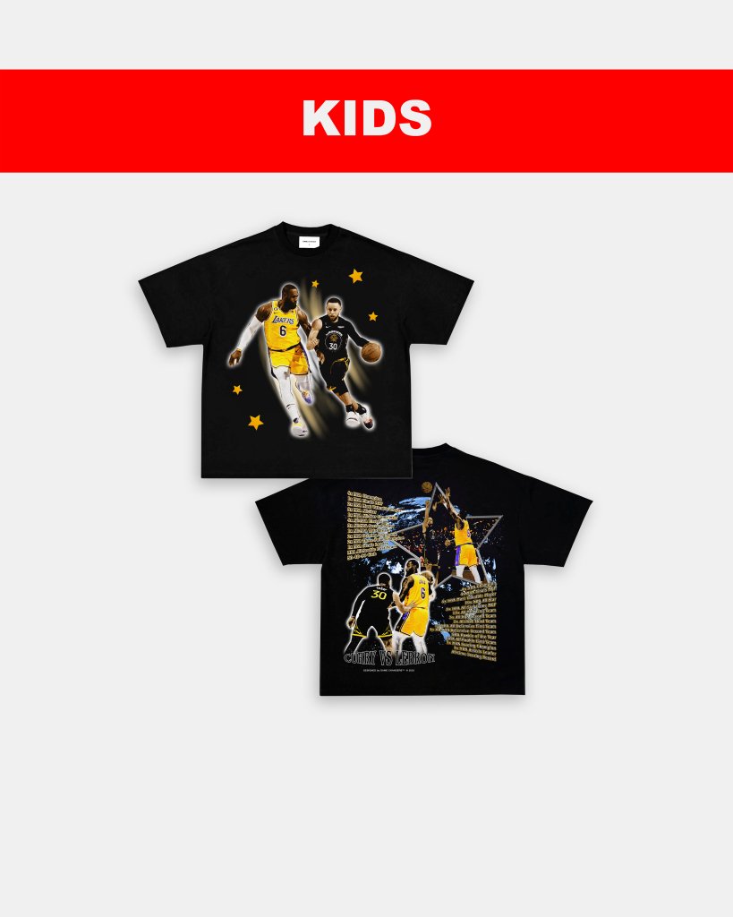CURRY VS LEBRON - KIDS TEE - [DS] - VIP - GAME CHANGERS TEE
