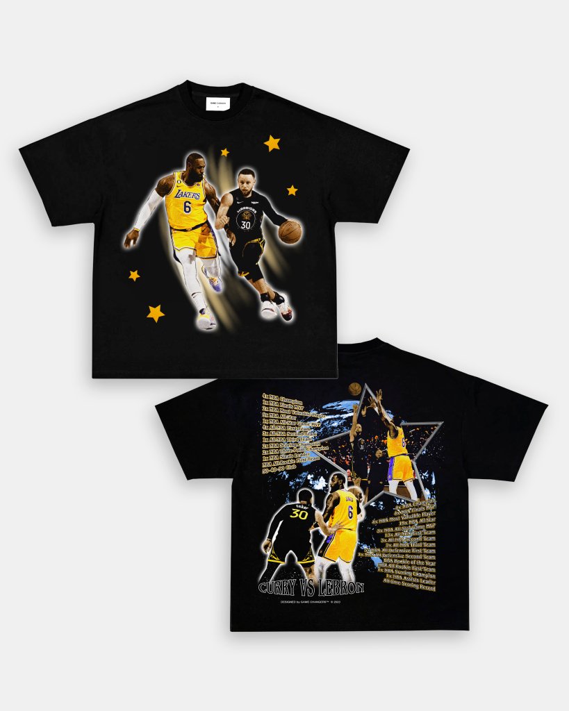 CURRY VS LEBRON TEE - [DS] - VIP - GAME CHANGERS TEE