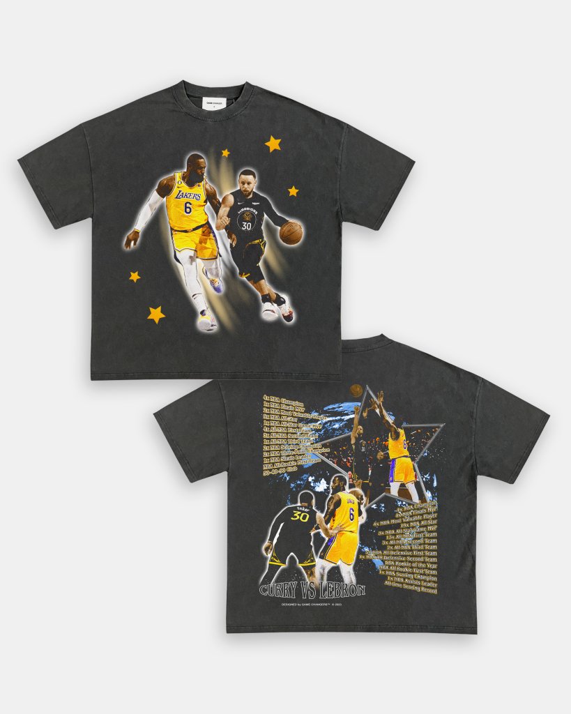 CURRY VS LEBRON TEE - [DS] - VIP - GAME CHANGERS TEE