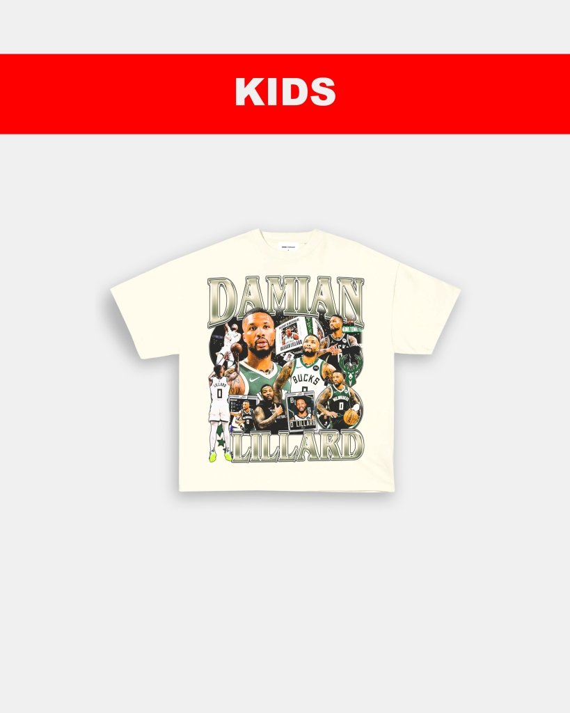 DAMIAN LILLARD - BUCKS - KIDS TEE - VIP - GAME CHANGERS TEE