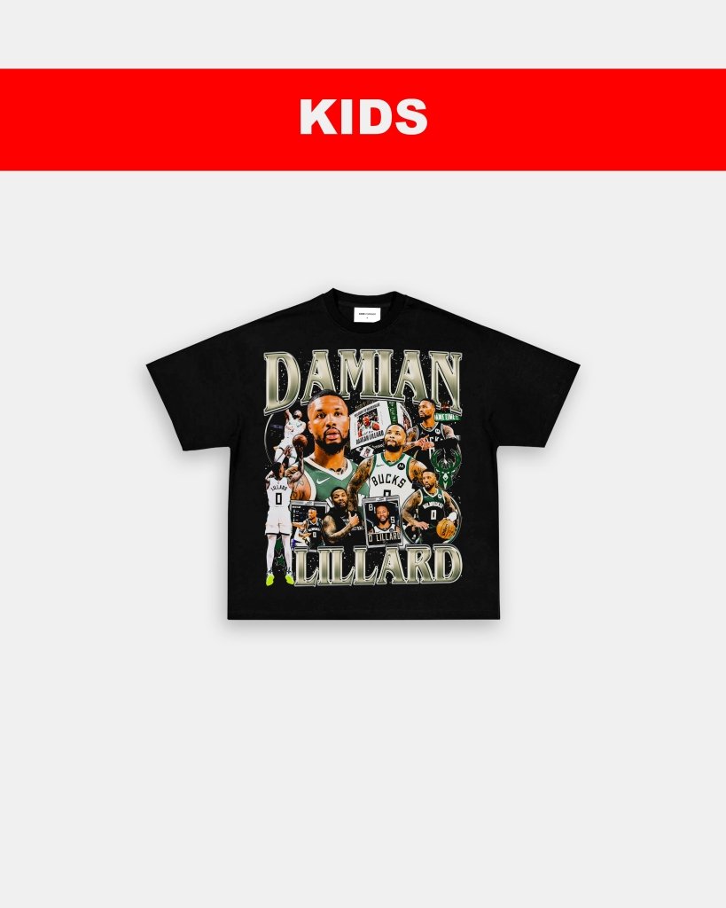 DAMIAN LILLARD - BUCKS - KIDS TEE - VIP - GAME CHANGERS TEE