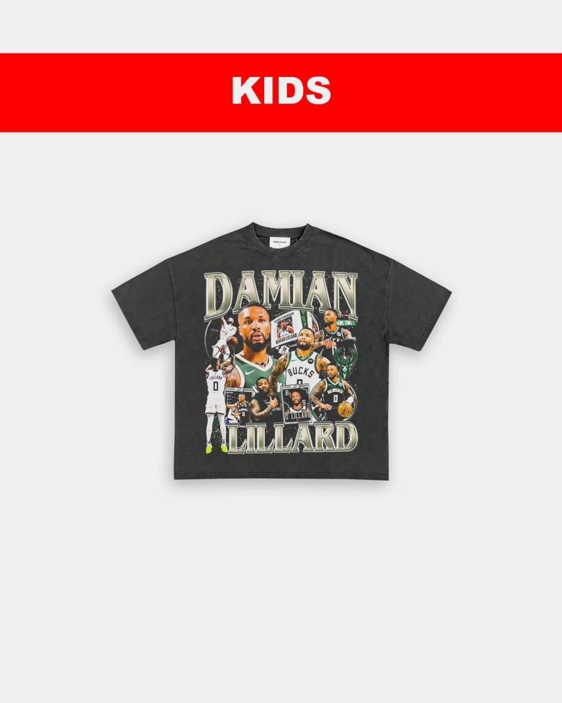 DAMIAN LILLARD - BUCKS - KIDS TEE - VIP - GAME CHANGERS TEE