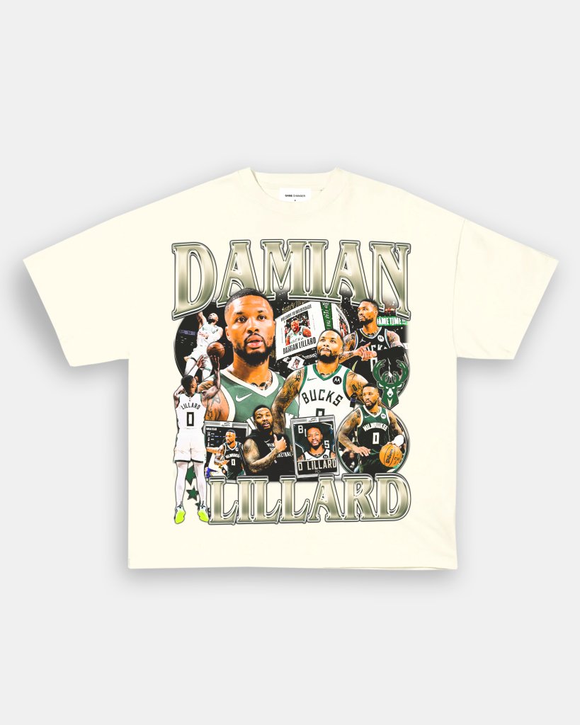 DAMIAN LILLARD - BUCKS TEE - VIP - GAME CHANGERS TEE