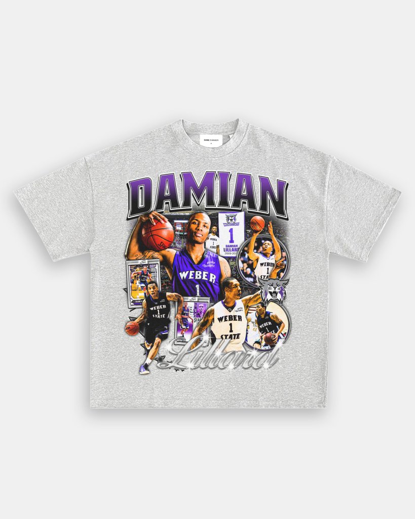 DAMIAN LILLARD - WEBER ST TEE - VIP - GAME CHANGERS TEE