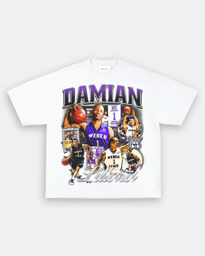 DAMIAN LILLARD - WEBER ST TEE - VIP - GAME CHANGERS TEE
