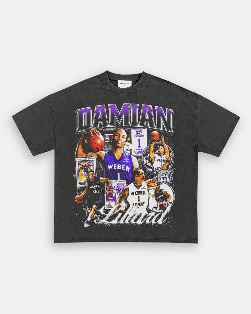 DAMIAN LILLARD - WEBER ST TEE - VIP - GAME CHANGERS TEE