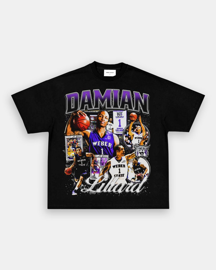 DAMIAN LILLARD - WEBER ST TEE - VIP - GAME CHANGERS TEE