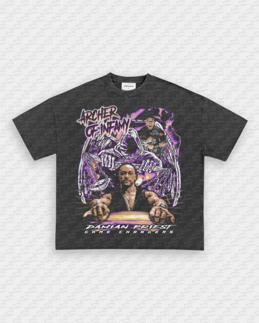 DAMIAN PRIEST V2 TEE - VIP - GAME CHANGERS - GAME CHANGERS GRAPHIC TEE