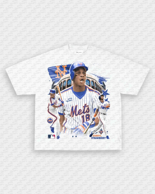 DARRYL STRAWBERRY TEE - VIP - GAME CHANGERS - GAME CHANGERS GRAPHIC TEE