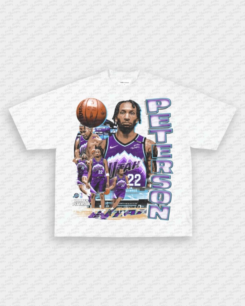 DARRYN PETERSON - JAZZ TEE - VIP - GAME CHANGERS - GAME CHANGERS GRAPHIC TEE