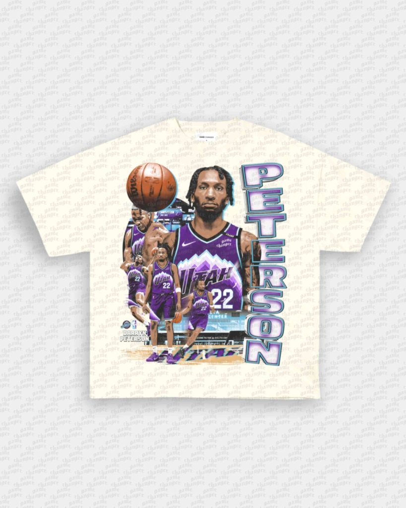 DARRYN PETERSON - JAZZ TEE - VIP - GAME CHANGERS - GAME CHANGERS GRAPHIC TEE