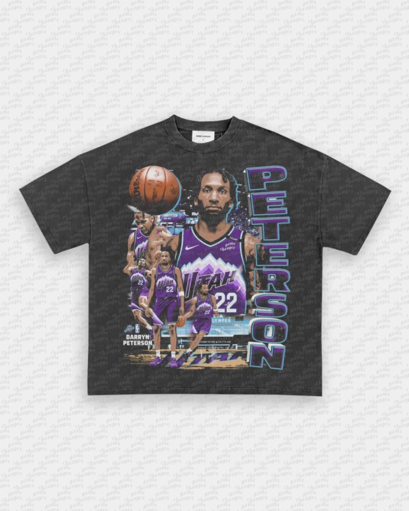DARRYN PETERSON - JAZZ TEE - VIP - GAME CHANGERS - GAME CHANGERS GRAPHIC TEE