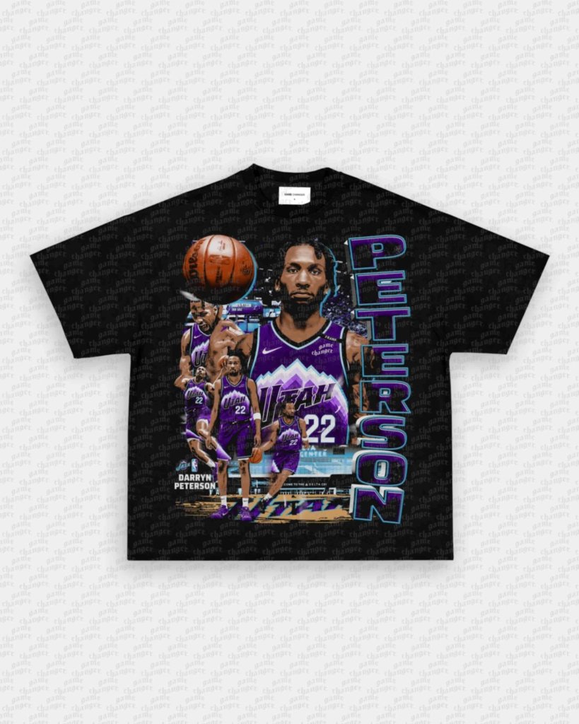 DARRYN PETERSON - JAZZ TEE - VIP - GAME CHANGERS - GAME CHANGERS GRAPHIC TEE