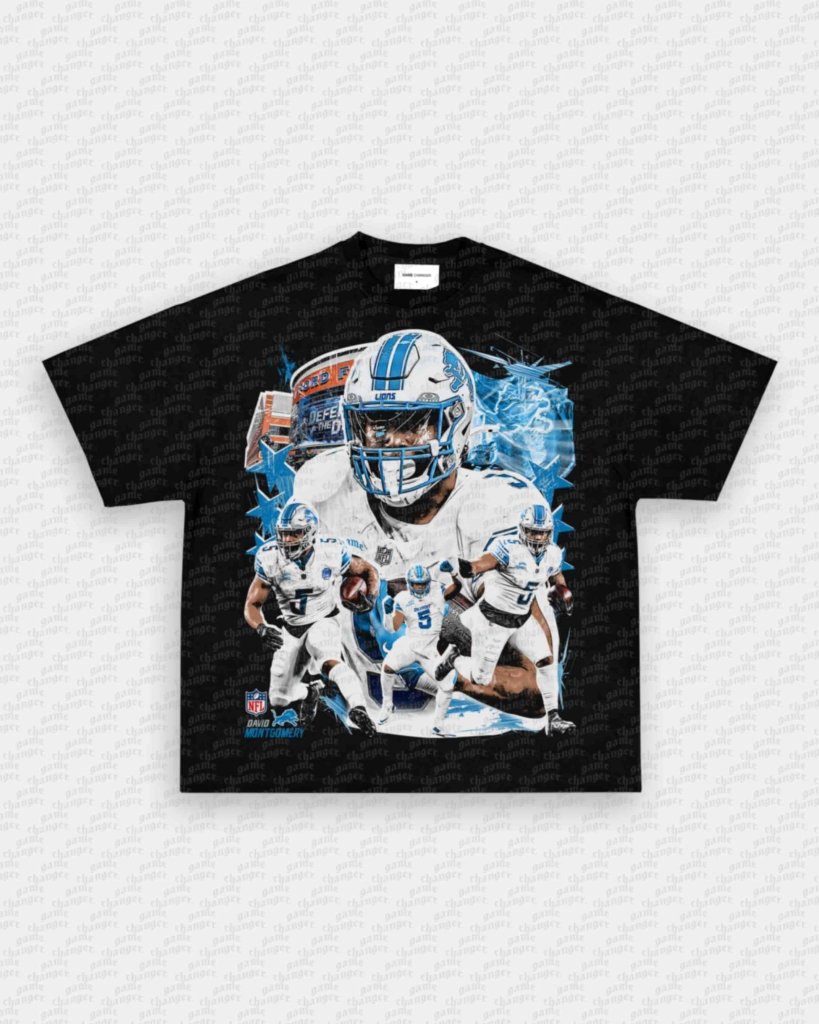 DAVID MONTGOMERY TEE - VIP - GAME CHANGERS GRAPHIC TEE