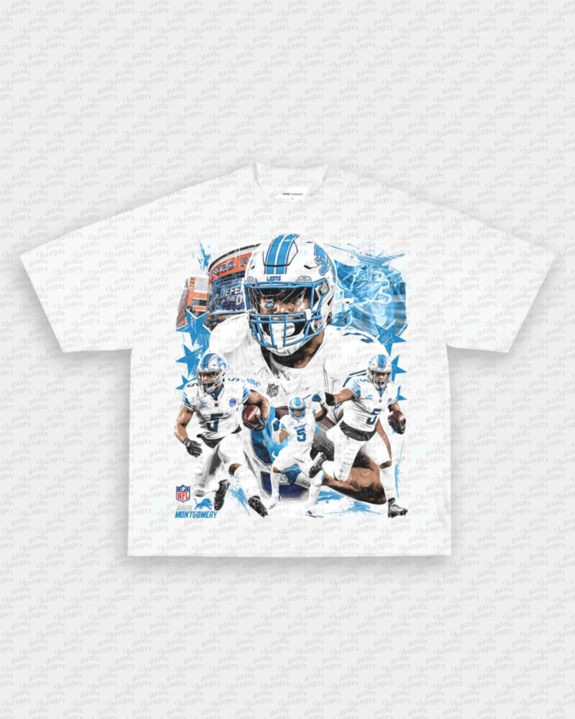 DAVID MONTGOMERY TEE - VIP - GAME CHANGERS GRAPHIC TEE