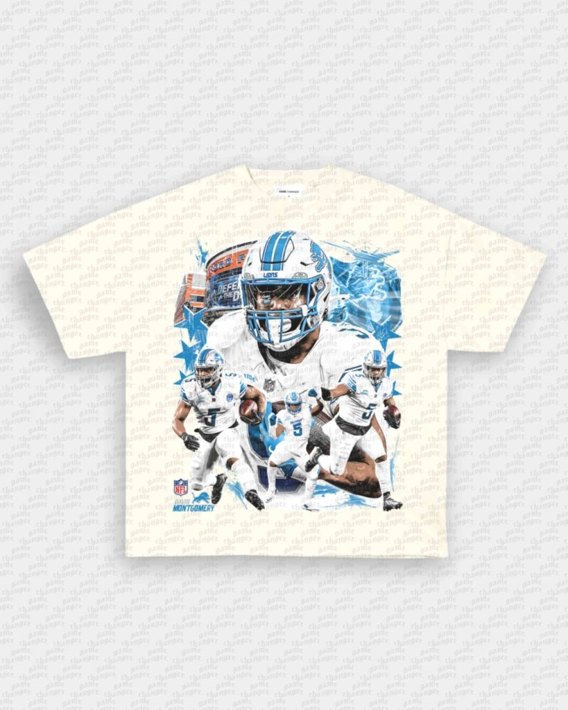 DAVID MONTGOMERY TEE - VIP - GAME CHANGERS GRAPHIC TEE