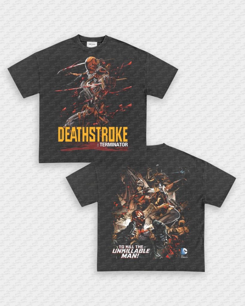 DEATHSTROKE TEE - [DS] - VIP - GAME CHANGERS - GAME CHANGERS GRAPHIC TEE
