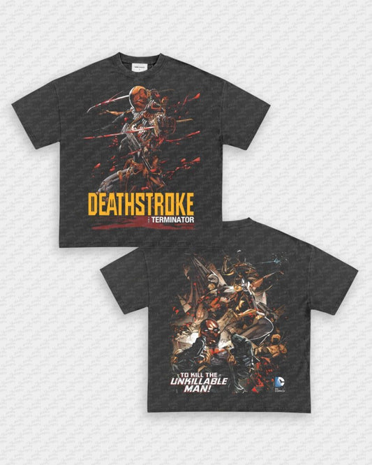 DEATHSTROKE TEE - [DS] - VIP - GAME CHANGERS - GAME CHANGERS GRAPHIC TEE