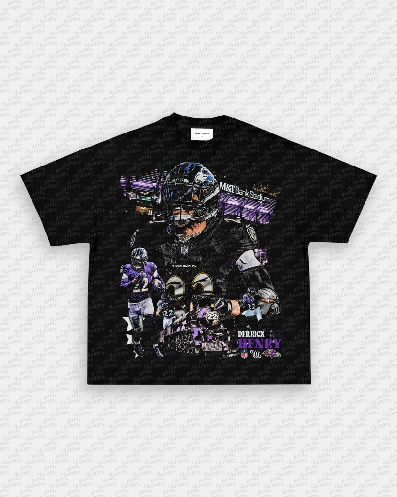 DERRICK HENRY - RAVENS TEE - VIP - GAME CHANGERS TEE