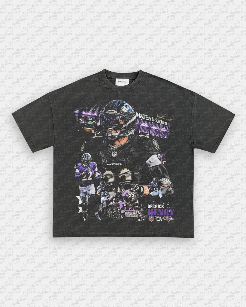 DERRICK HENRY - RAVENS TEE - VIP - GAME CHANGERS TEE