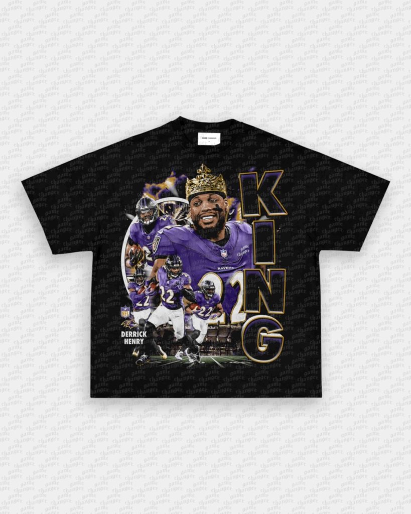 DERRICK HENRY V2 TEE - VIP - GAME CHANGERS - GAME CHANGERS GRAPHIC TEE