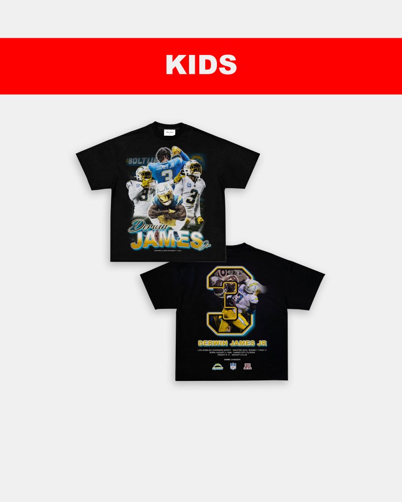 DERWIN JAMES - KIDS TEE [DS] - VIP - GAME CHANGERS TEE