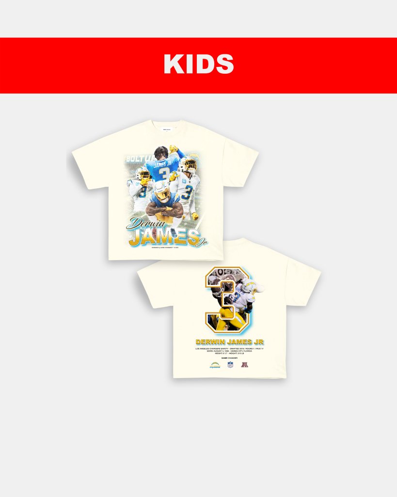 DERWIN JAMES - KIDS TEE [DS] - VIP - GAME CHANGERS TEE