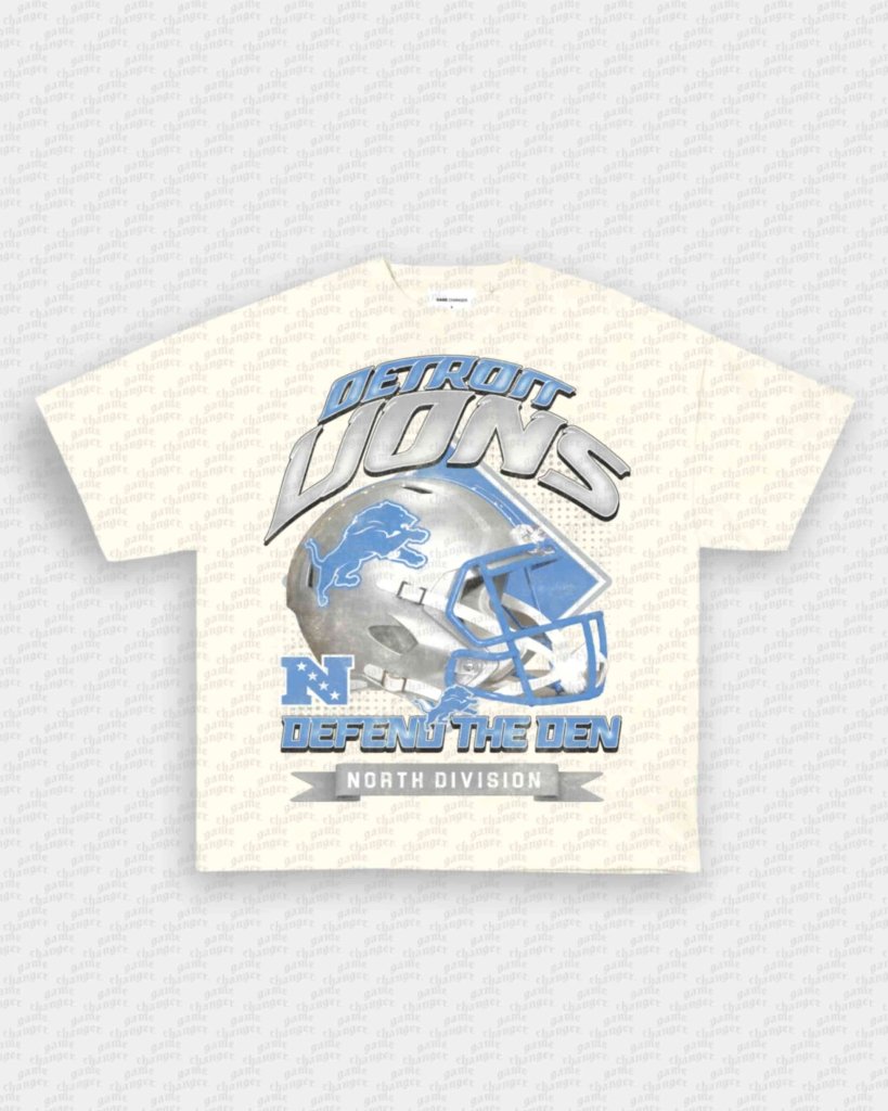 DETROIT LIONS TEE - VIP - GAME CHANGERS GRAPHIC TEE