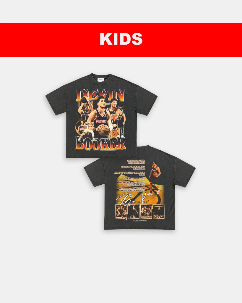DEVIN BOOKER 2 - KIDS TEE - [DS] - VIP - GAME CHANGERS TEE