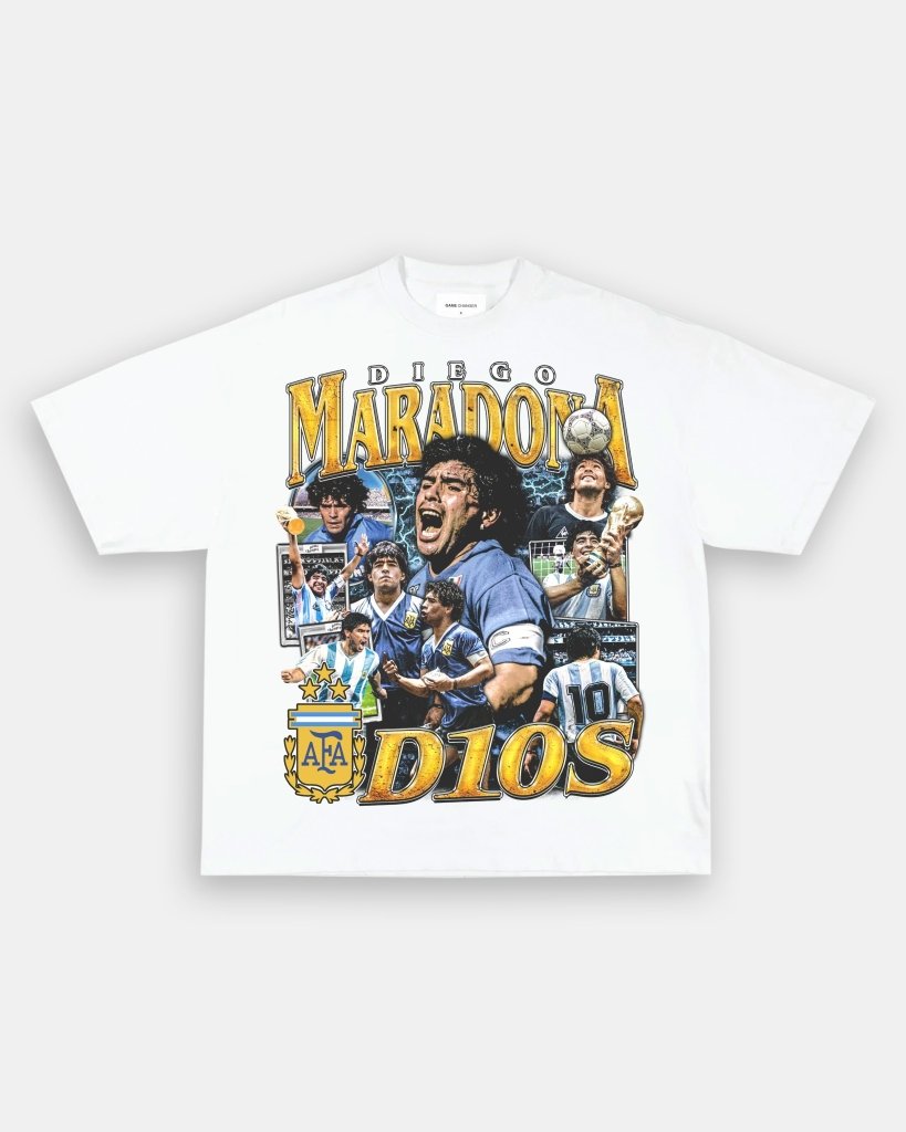 DIEGO MARADONA TEE - VIP - GAME CHANGERS TEE