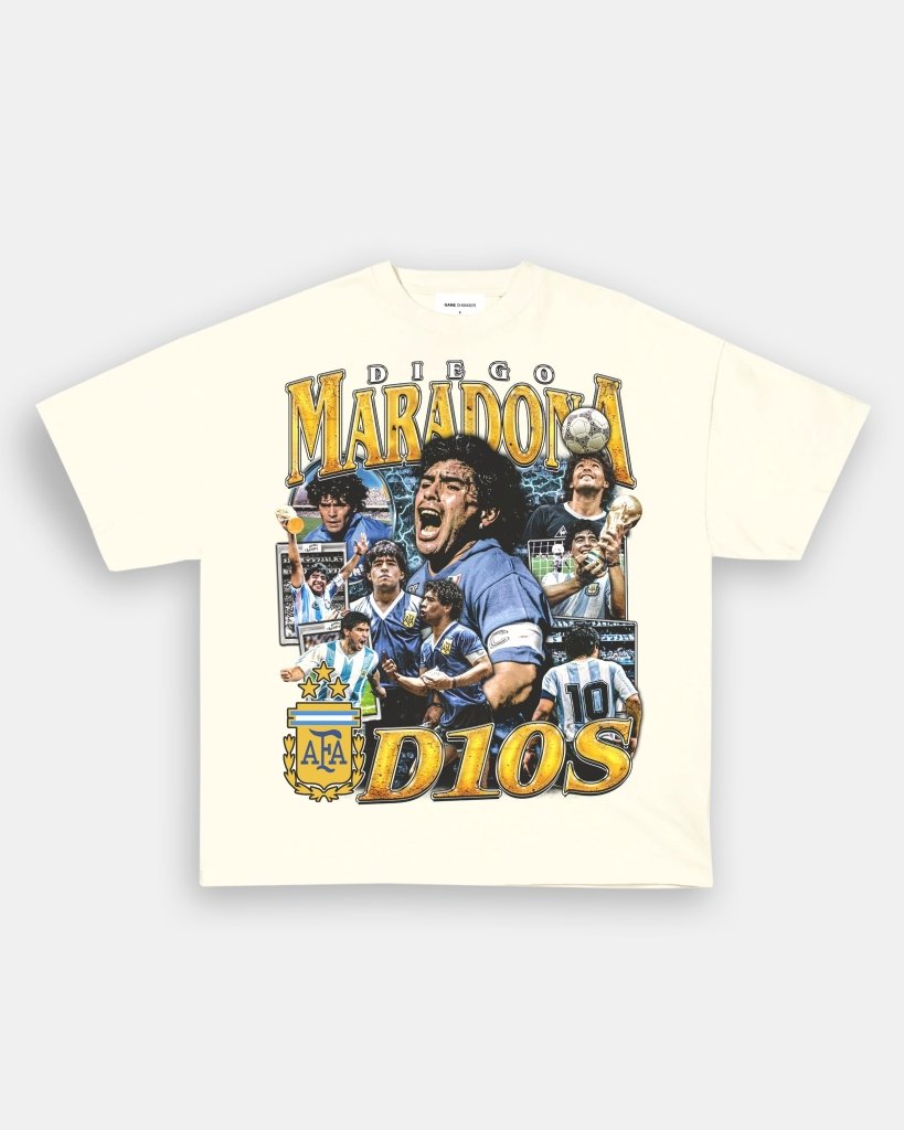 DIEGO MARADONA TEE - VIP - GAME CHANGERS TEE