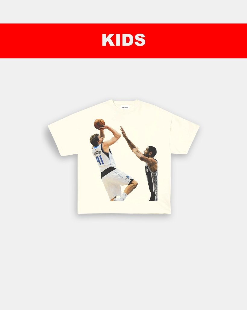 DIRK FADEAWAY - KIDS TEE - VIP - GAME CHANGERS TEE