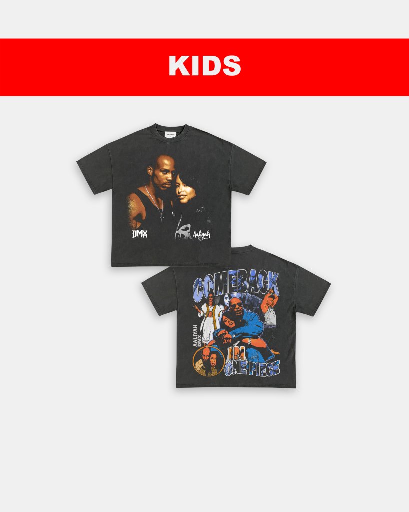 DMX X AALIYAH - KIDS TEE - [DS] - VIP - GAME CHANGERS TEE